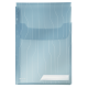 Folder Leitz Combifile poszerzany 3szt. - transparentny niebieski